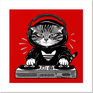 DJ Sir Meows-A-Lot II Posters and Art